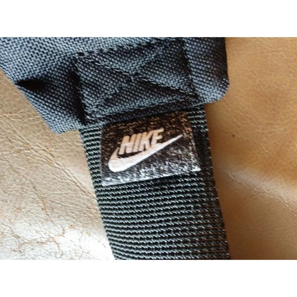 Men's Nike Heritage Fanny Pack Hip Waist Large Black Crossbody Belt Bag